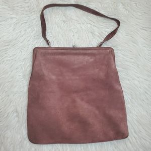 Bottega Veneta Vintage Suede Shoulder Bag
